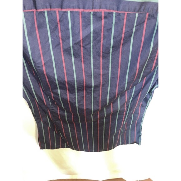 ASOS Design Women’s Dress Shirt Sz Medium Blue Striped Party Going Out Business - Picture 12 of 12
